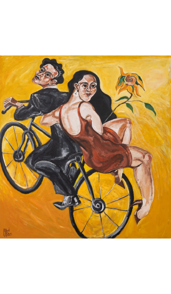 A quiet ride together